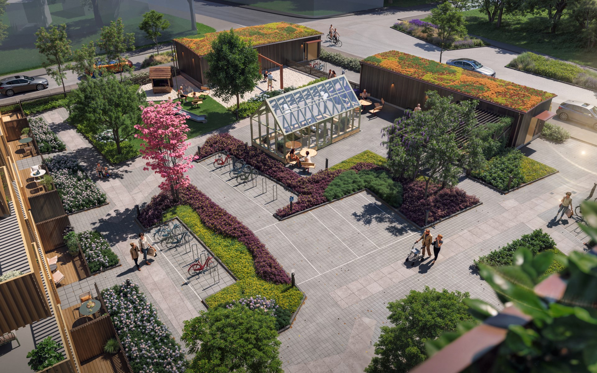 Välplanerad trea med köksö, dubbla balkonger och flexibel planlösning!