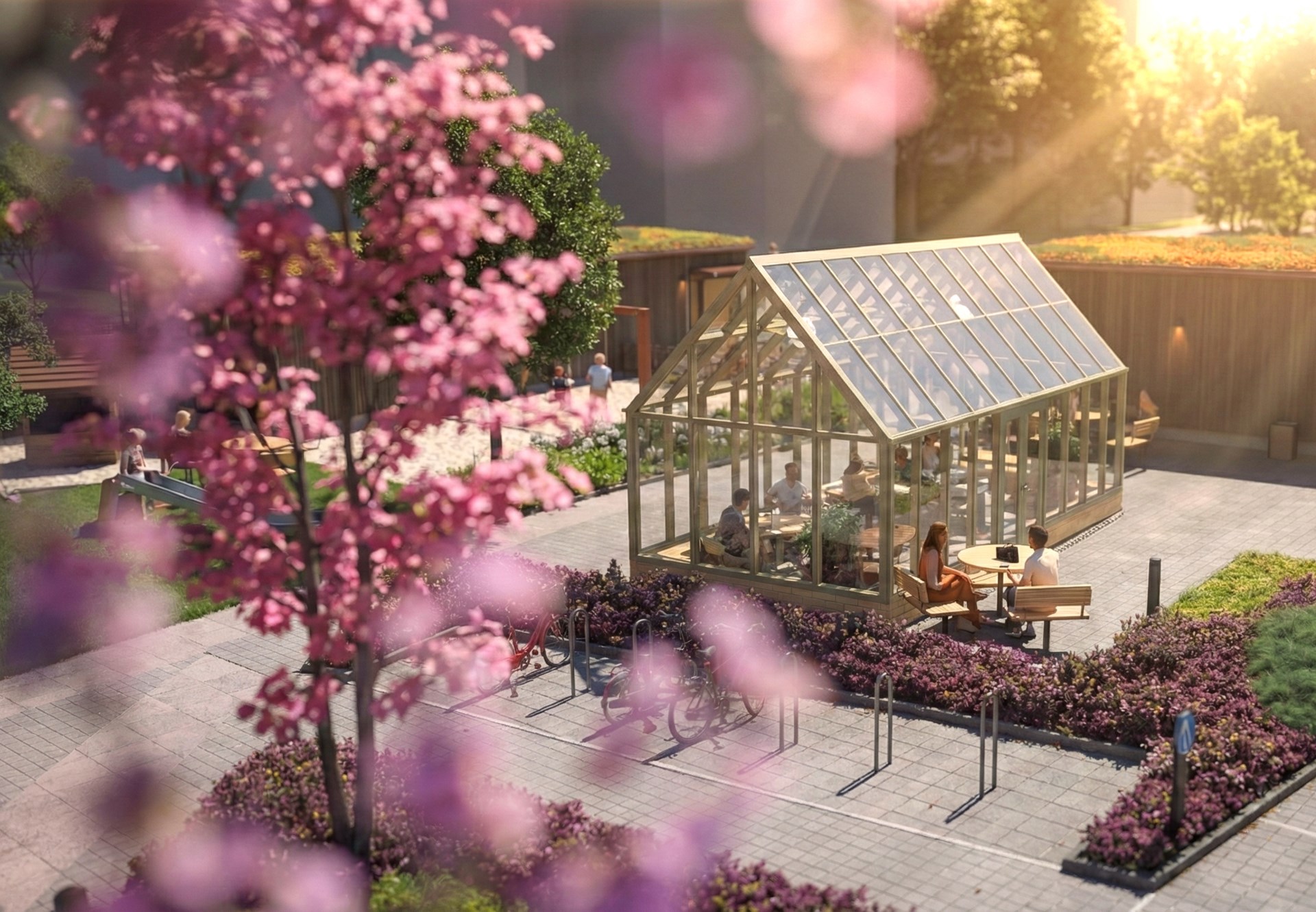 Välplanerad trea med köksö, dubbla balkonger och flexibel planlösning!