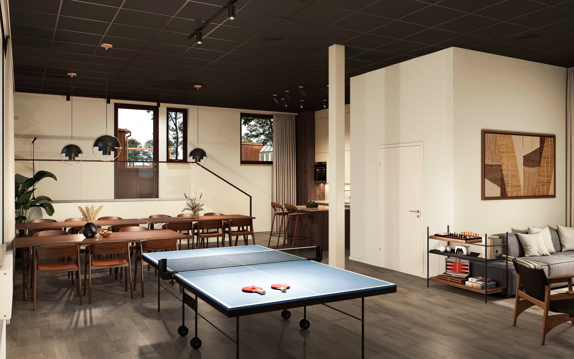 Välplanerad trea med köksö, dubbla balkonger och flexibel planlösning!