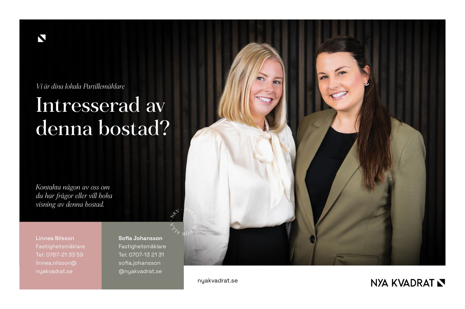 Ljus gaveltvåa högst upp i huset!