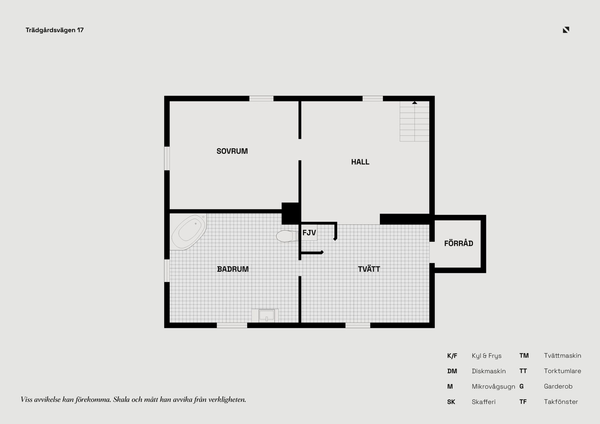 Familjevänlig 30-talsvilla med generösa och sociala ytor, dubbelgarage och grönskande tomt.