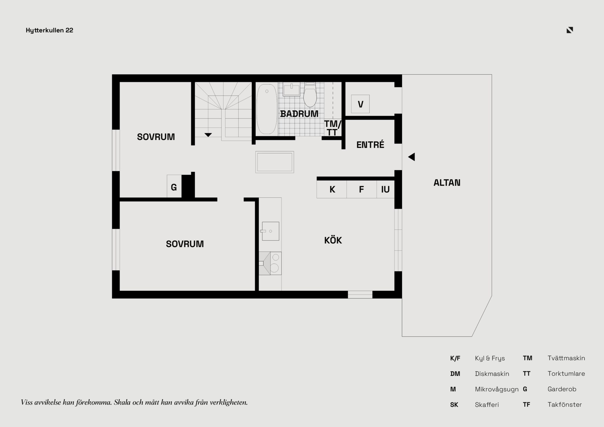 Parhus med två uteplatser och fint läge i området intill naturen!