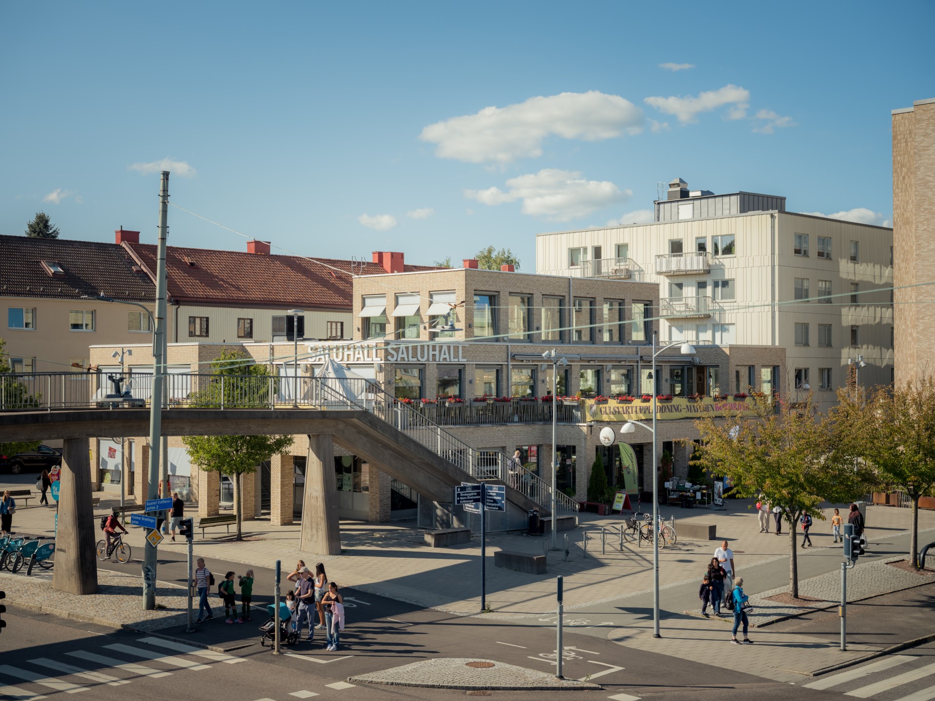 Modern bostad i en förening med högt mervärde