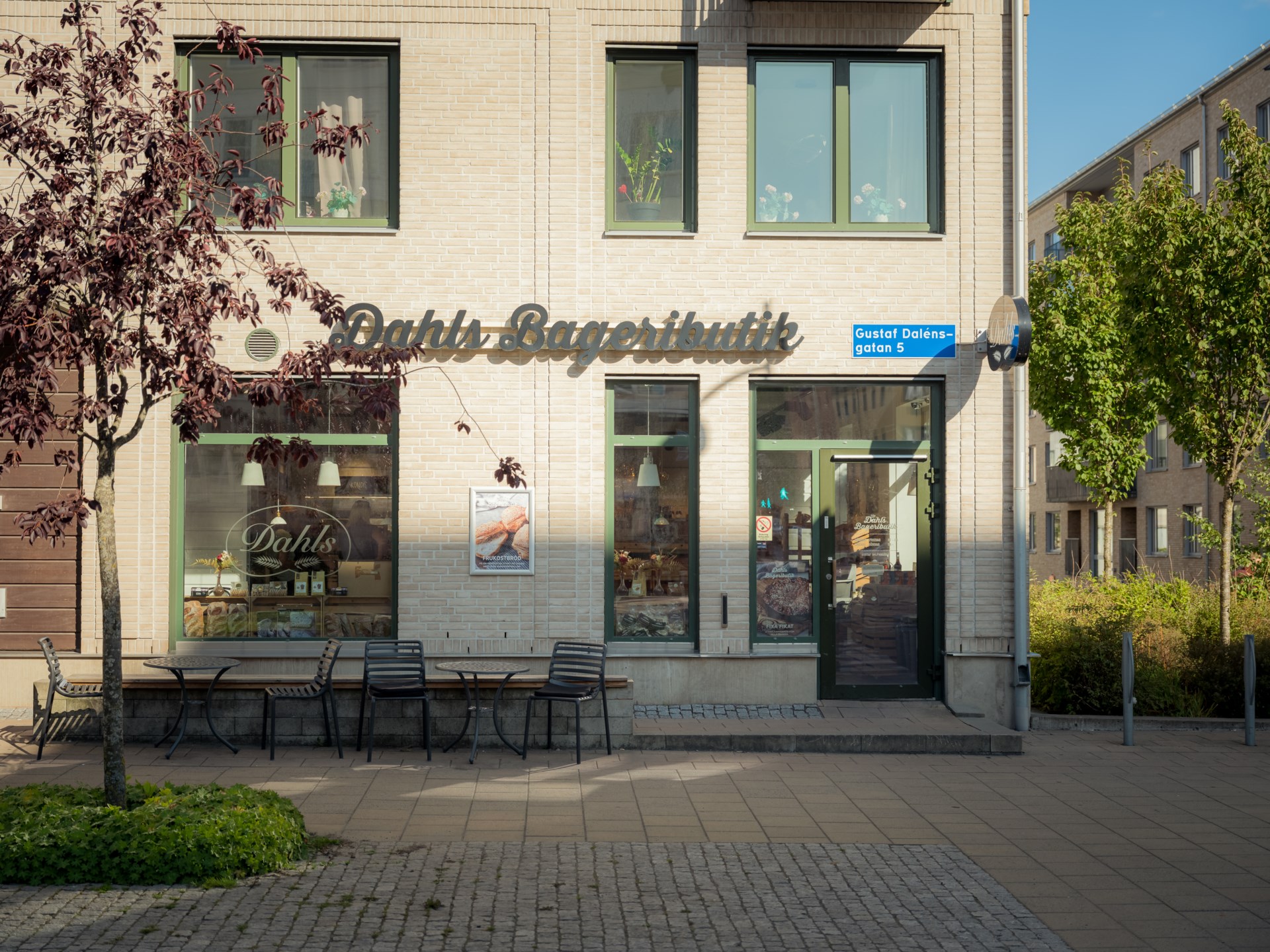 Modern bostad i en förening med högt mervärde