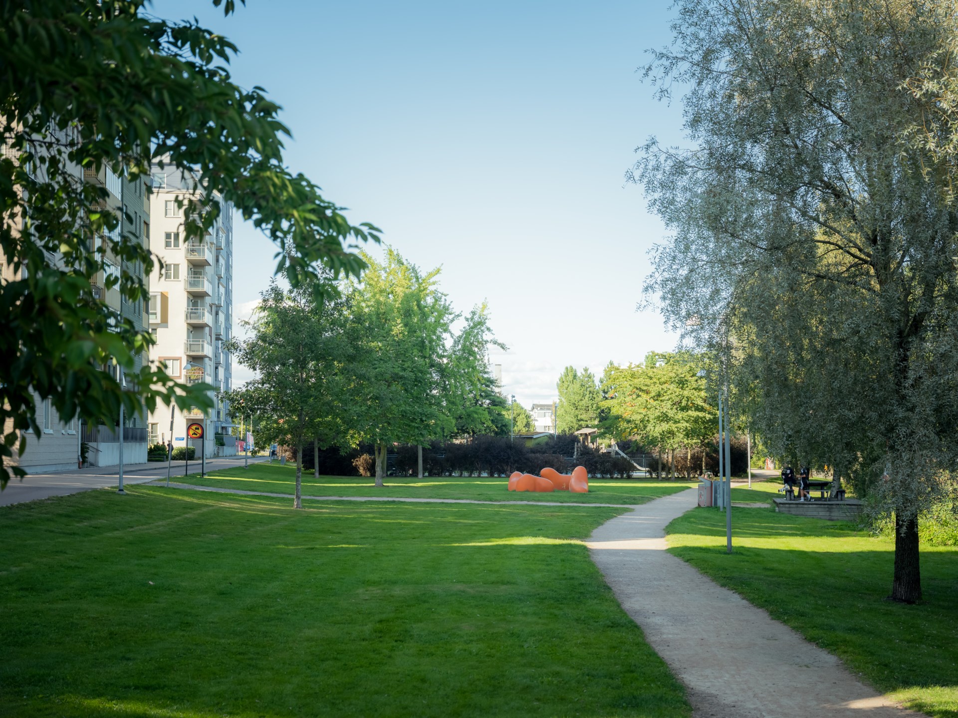 Modern bostad i en förening med högt mervärde
