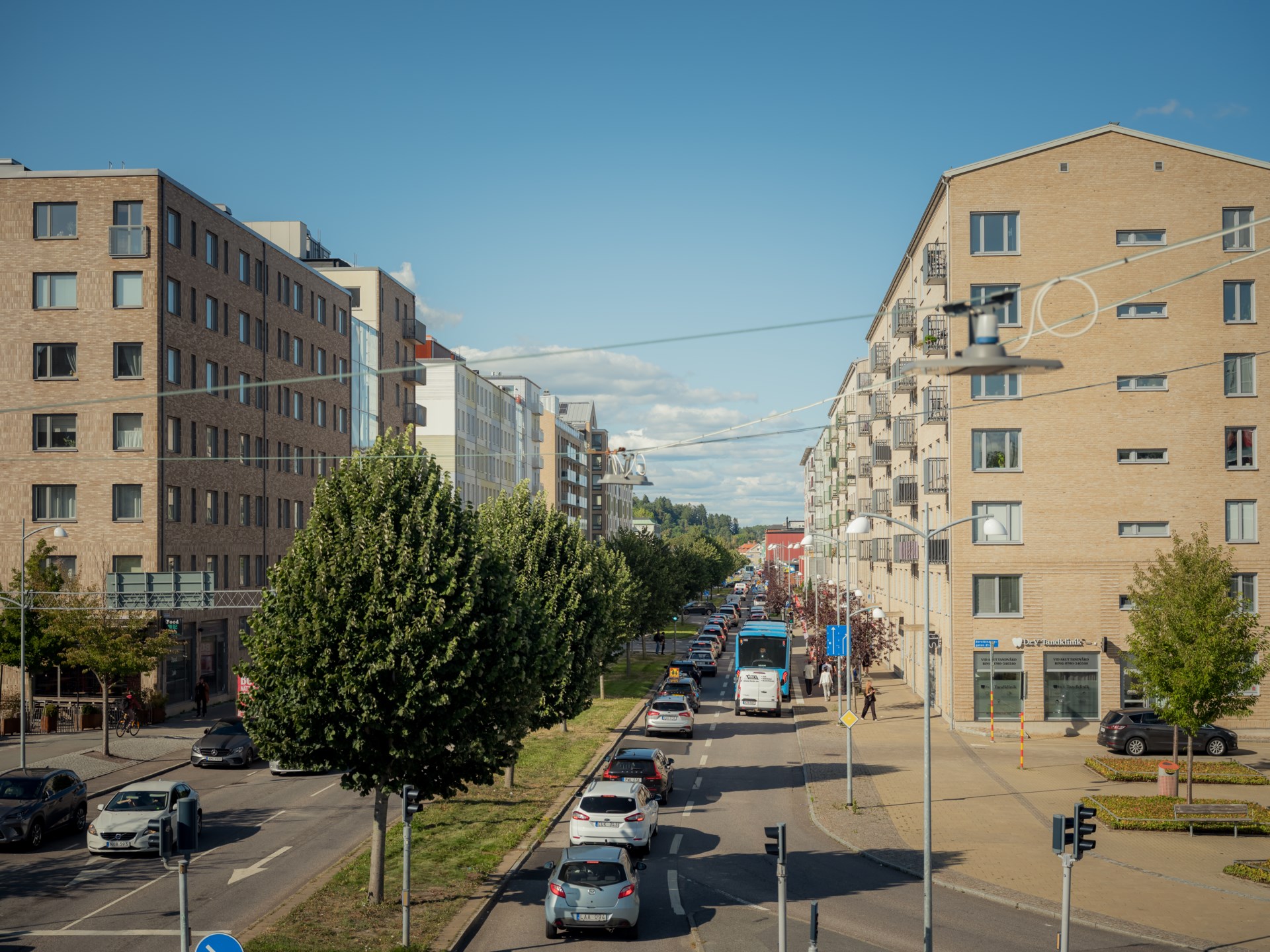Modern bostad i en förening med högt mervärde