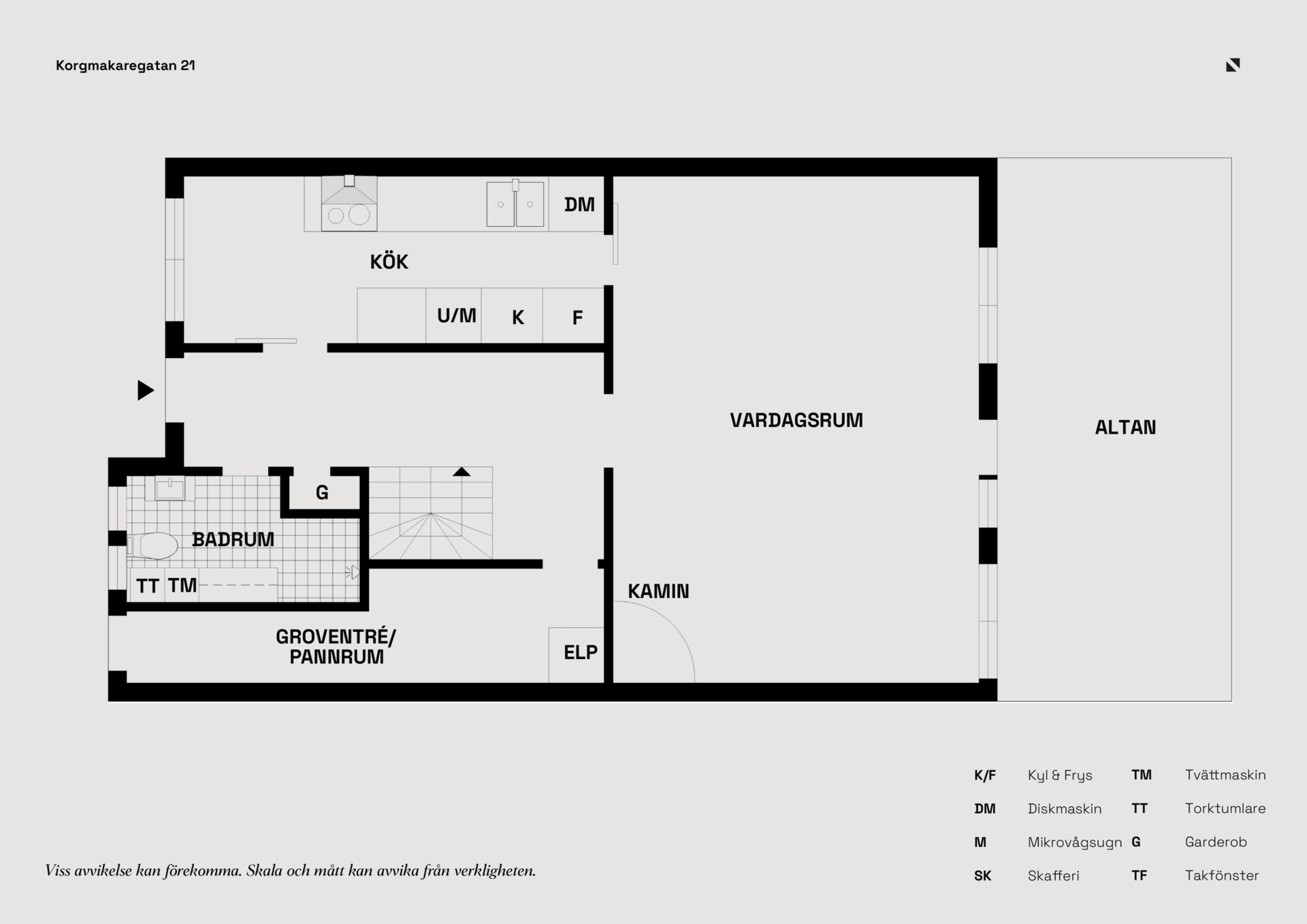 Välplanerat och smakfullt renoverat radhus i familjevänliga Utby!