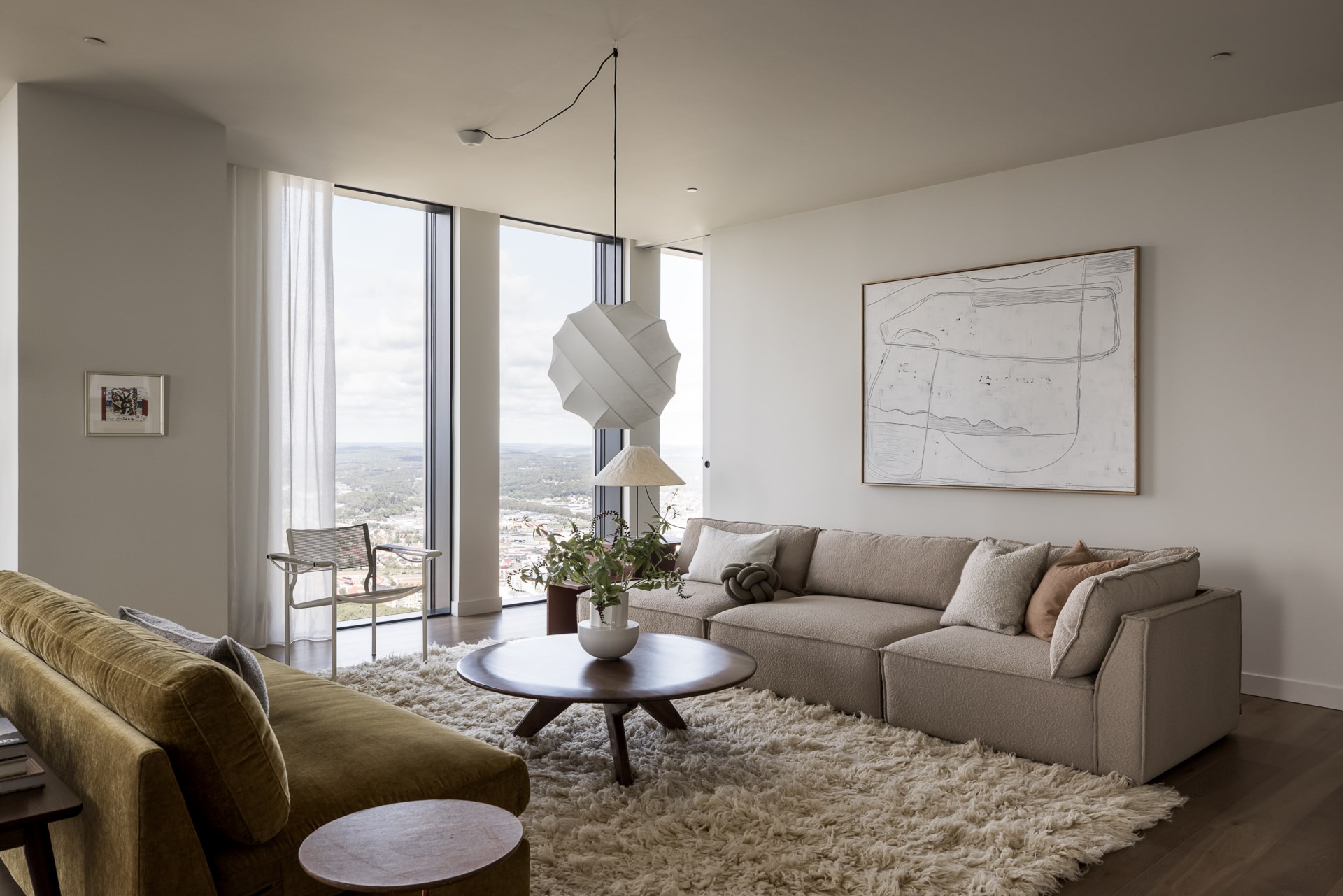 Femrummare med vidsträckt utsikt