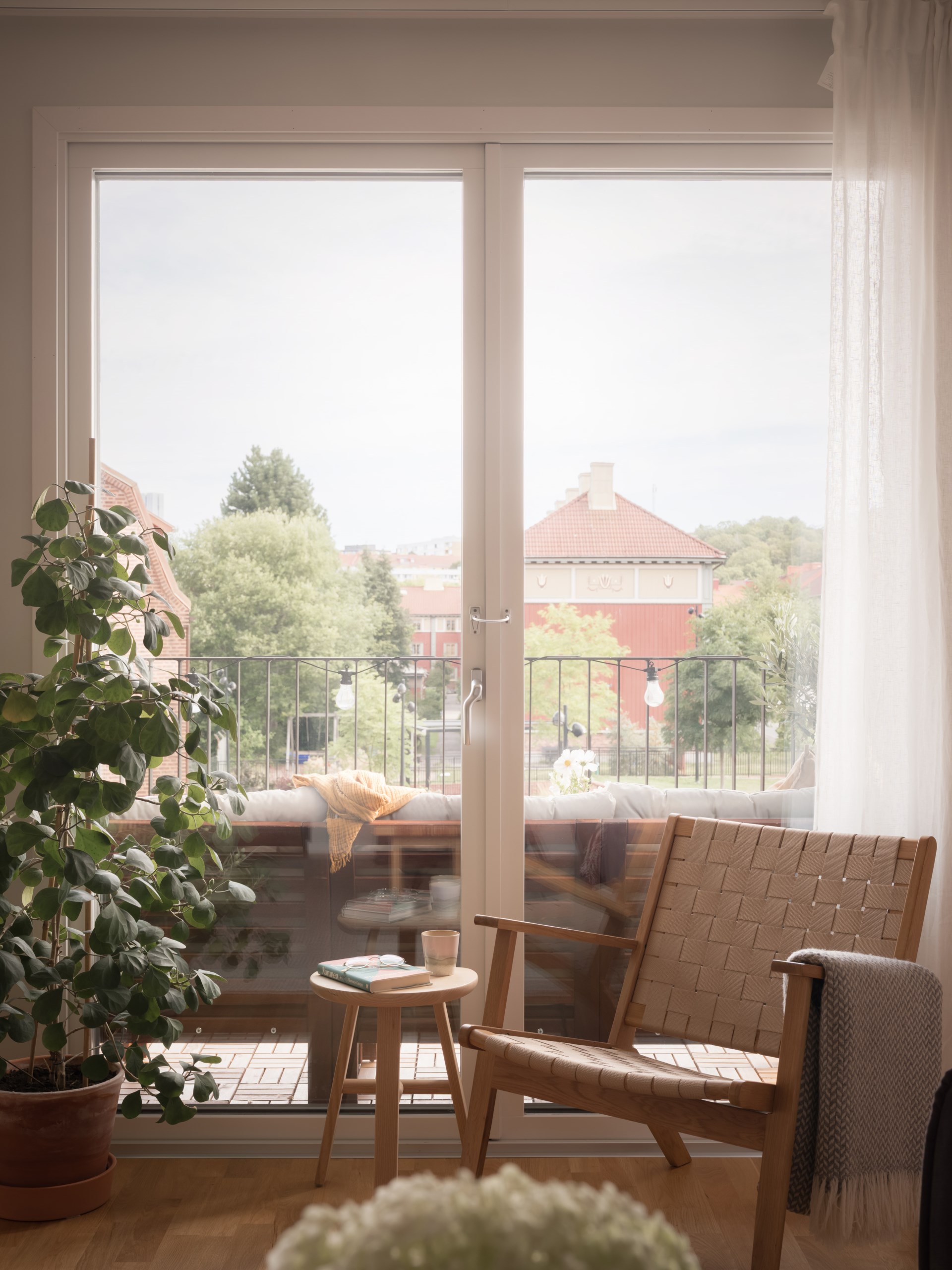 Fri utsikt, grönskande vyer och ett hem med känsla
