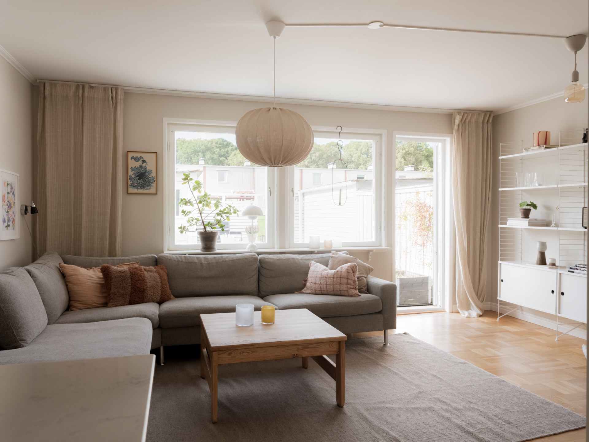 Fint renoverat gavelradhus med altan i sydvästläge
